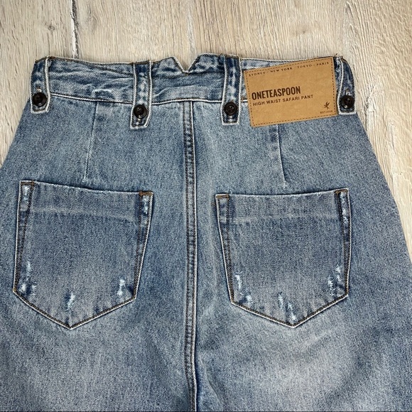 One Teaspoon Safari High Waist Jeans - Picture 4 of 13